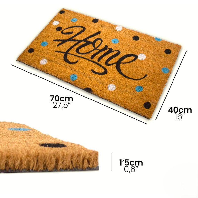 Non-Slip Dots Doormat