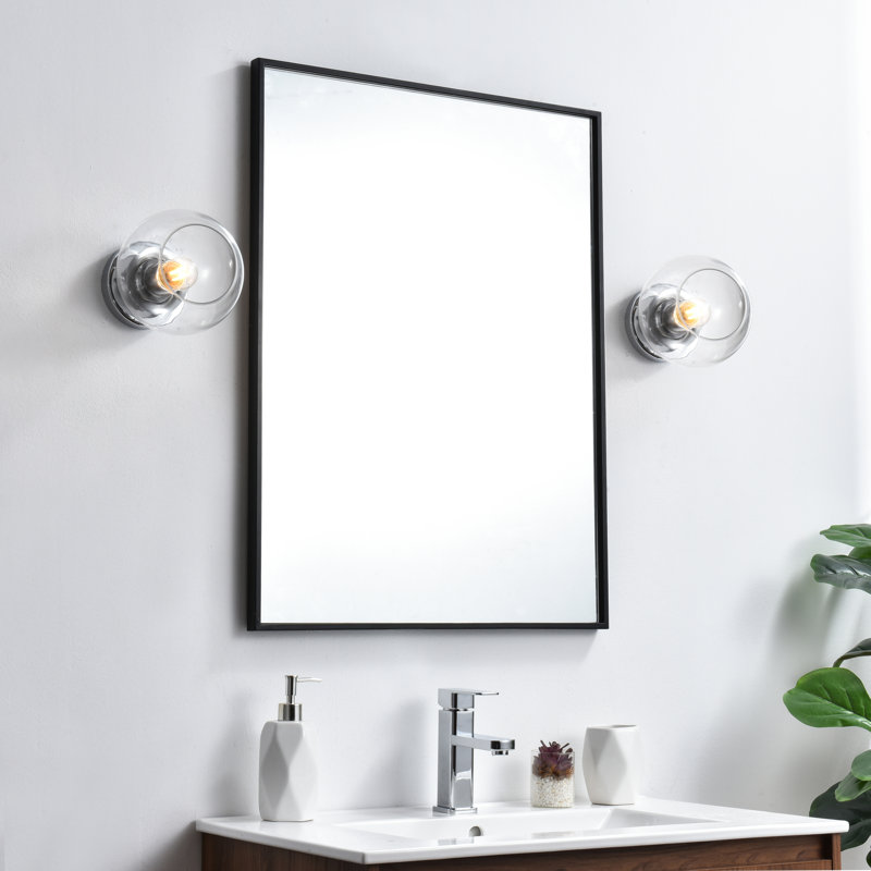Nathalie Armed Sconce, Black, 2 Lights, 7" H x 17" W x 17" D