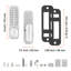 Mechanical Keyless Entry Door Lock 14 Key Mechanical Keypad Door Knob Stainless