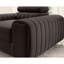 Fauteuil d'appoint moderne Laurence - Brun foncé-1092169619
