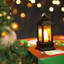 Bougie électronique à lumière ambiante, petite lampe à huile de Noël, mini-bougie, veilleuse de Noël, lumières de décoration ambiante