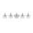 Gilcrease Metal/Glass LED Vanity Light-71024272-119334295