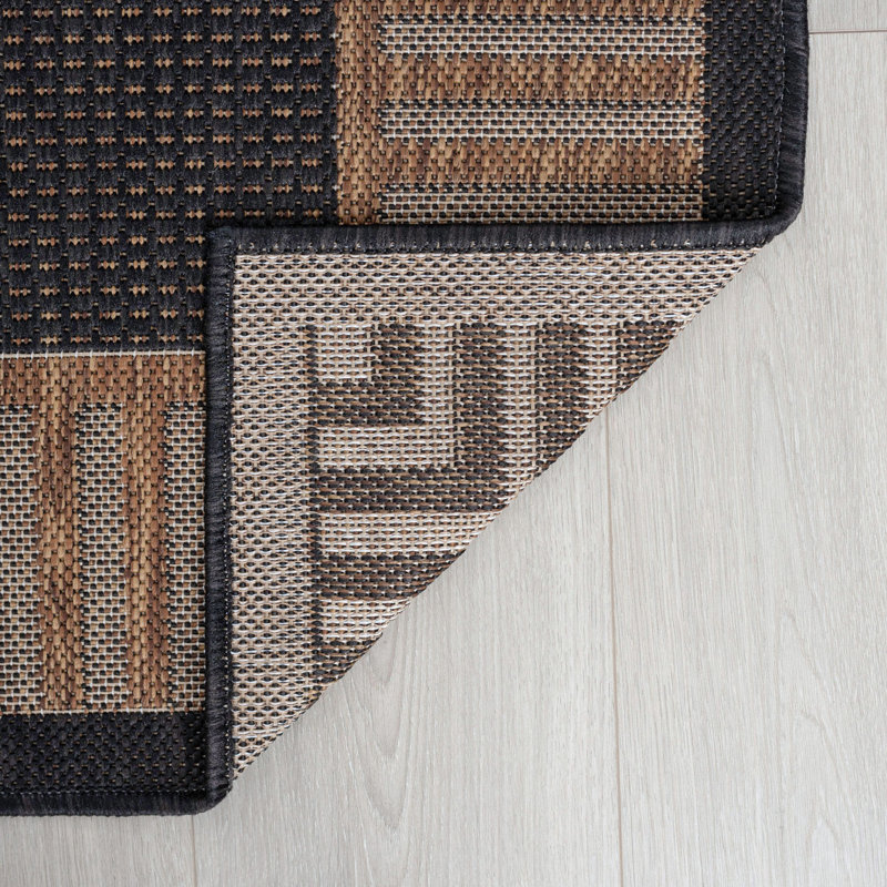 Daponte Striped Area Rug, Rectangle 8'9" x 12'2"