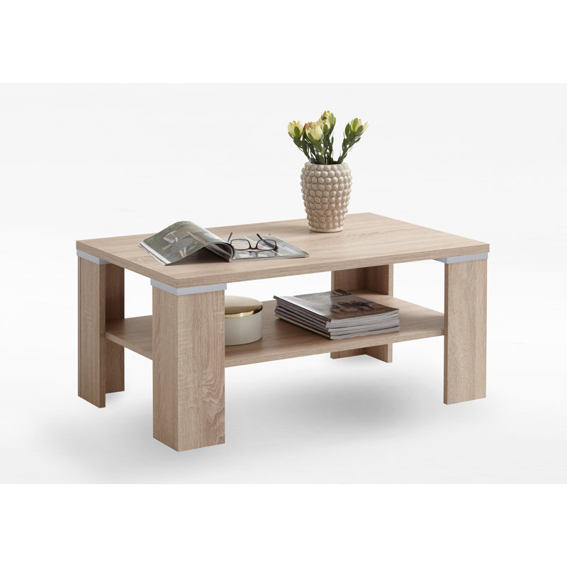 Alayna Four Leg Coffee Table with Storage