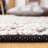 Natura Hand Woven Wool/Cotton Geometric Rug in Ivory/Red/Black-557188557