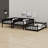 Triple Wood Bunk Bed, With Ladders, Guardrails-166233474