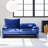 French Light Luxury Simple Blue Sofa