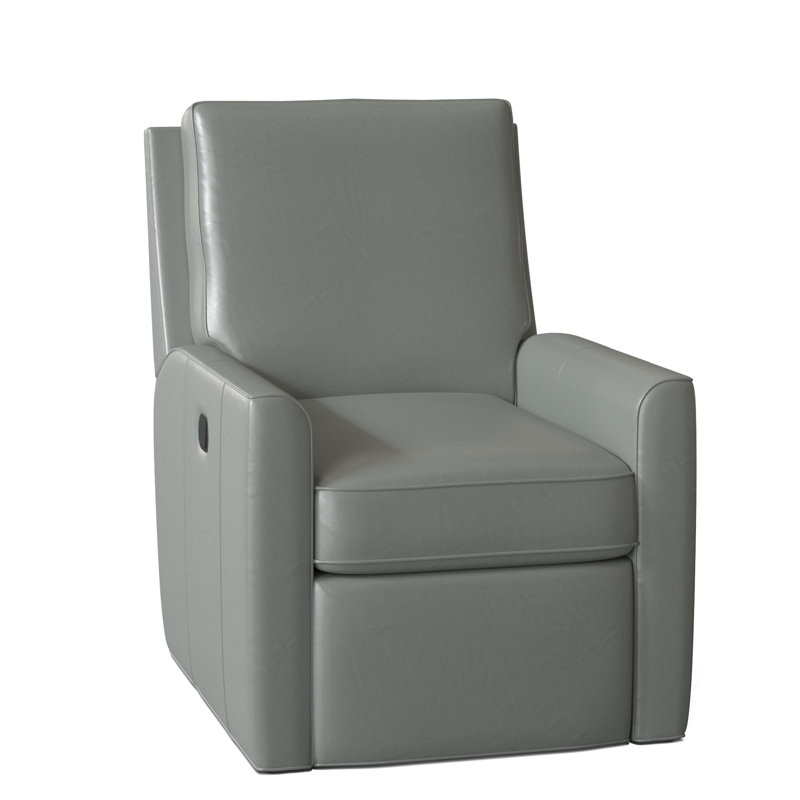 Yorba Recliner, Outsider Raven Genuine Leather, Manual