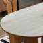 Oval-shaped household dining table-763884054