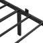Lit en métal avec tête de lit en bois Meneo-110480671