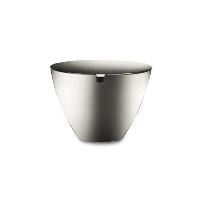 Bol à sucre Tendence; Un H: 2-3 / 4 po P: 3-3 / 4 po C: 6-3 / 4 oz