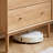 Modern Burlywood Solid Wood Accent Cabinet