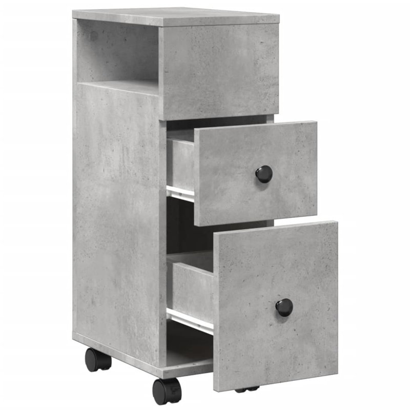 23cm Sideboard, Concrete grey
