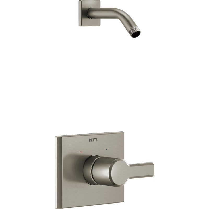 Pivotal Monitor 14 Series Shower Faucet Trim Less Head, Stainless Steel