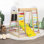 Costway 49'' W Wood Climber