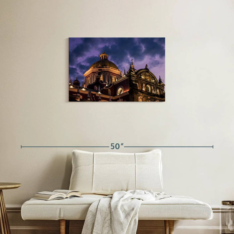 Adella Puebla Cathedral, 20" H x 30" W