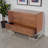 Pangea Home Modern 3-Drawer Dresser / Sideboard Buffet – Contemporary Storage Cabinet with Sleek Steel Base – Available in Walnut Light Brown Wood Veneer Finish - Bedroom, Dining Room, Entry Console-1207428911