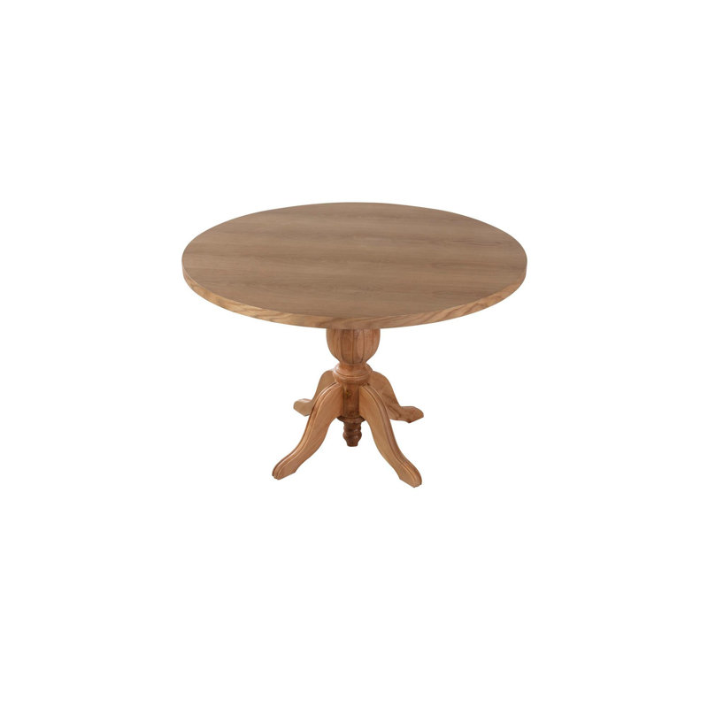 Ferro Beech Round Dining Table, 75cm H x 120cm L x 120cm W