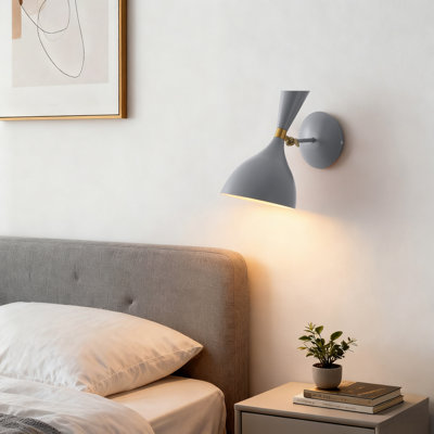 Bloomsdale 1 - Light White/Brass Gold Wallchiere