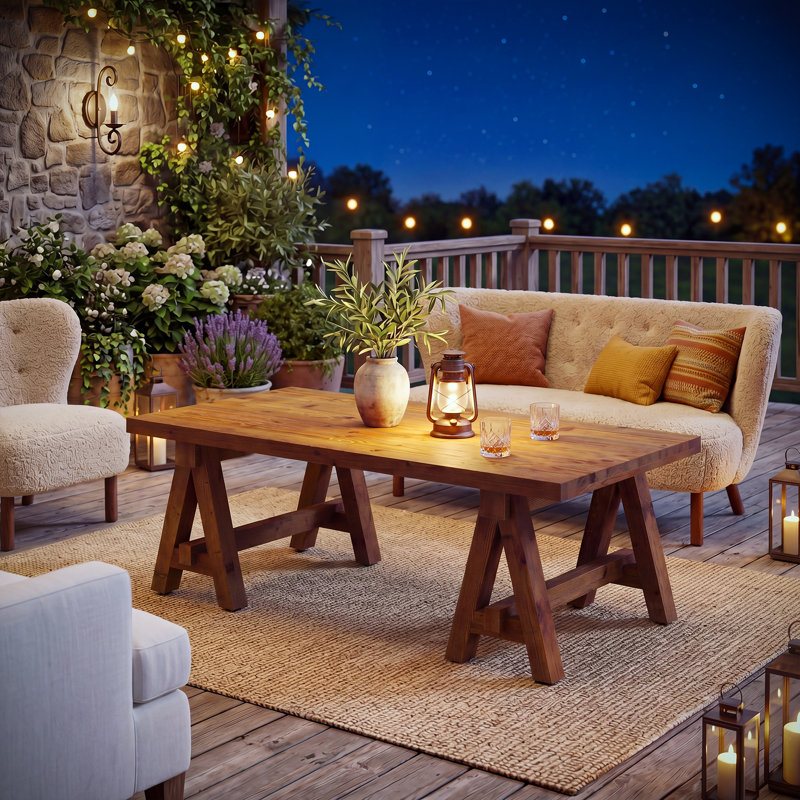 Table basse 47 "en bois massif