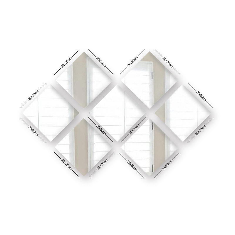 Ensemble de miroirs biseautés, 7