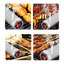 Accessoire de barbecue pour fumoir en acier inoxydable