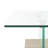 Kayley Glass Top Single Coffee Table-1922962497