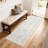 2x6 Floral Runner Rug, Washable Non Slip Foldable Rug for Hallway Kitchen, Pink-1369980616-1369980592