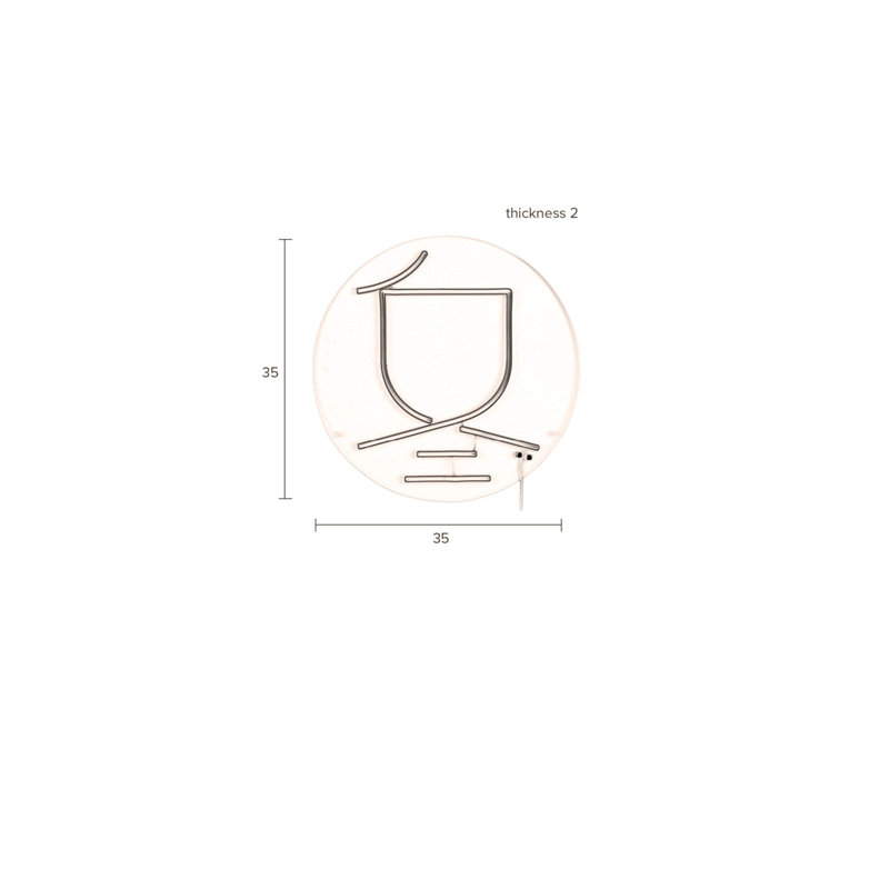 Sya 1 - Light Flush Mounted Sconce