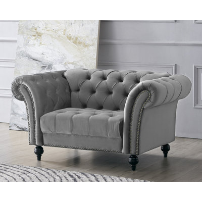 Dahlstrom 1 Seater Velvet Loveseat