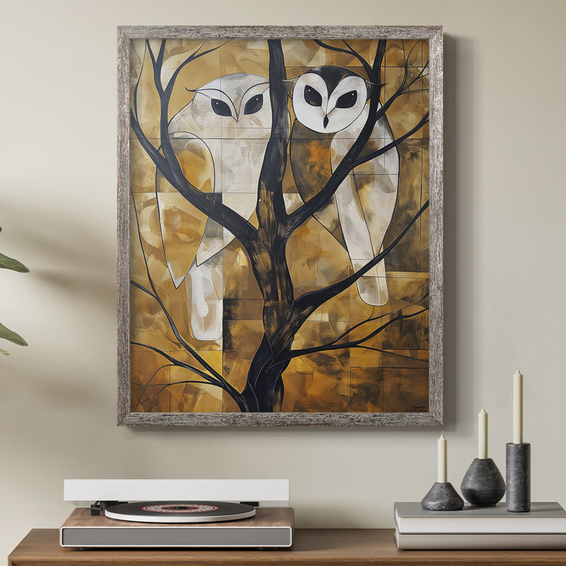 ANIMALS Series XCI, reproduction encadrée - bois massif, H 11 po x l 9 po