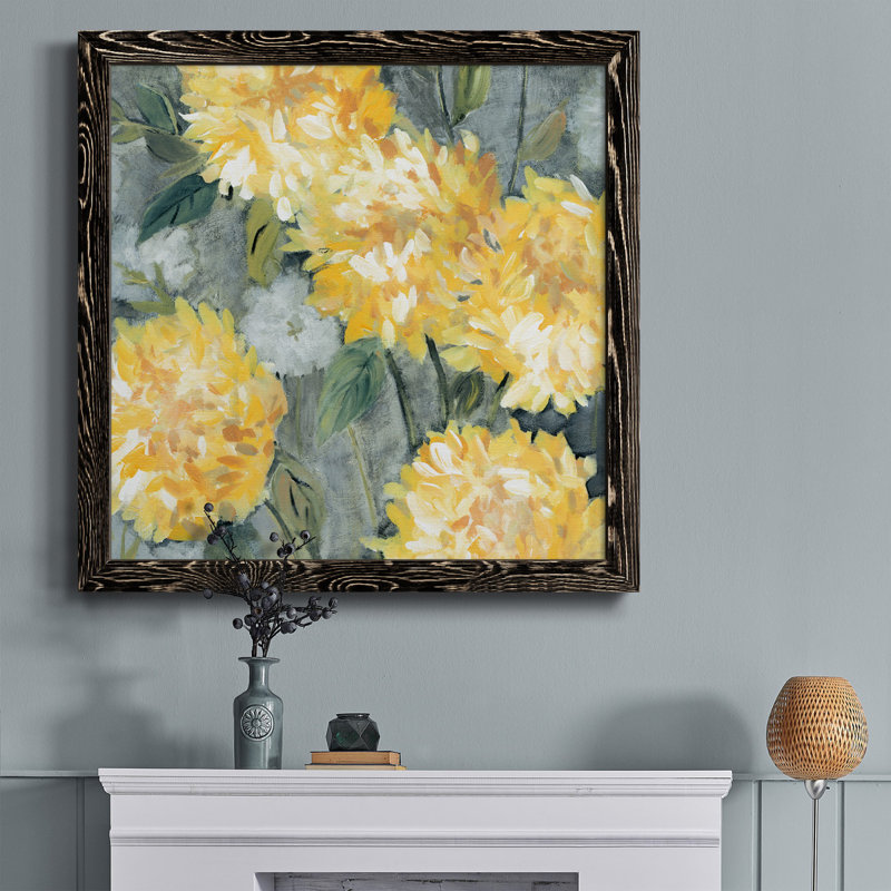 «Sundown Turnwood I», reproduction d'art sur toile encadrée, H 31,5 po x l 31,5 po x P 1,5 po, Cadre noir