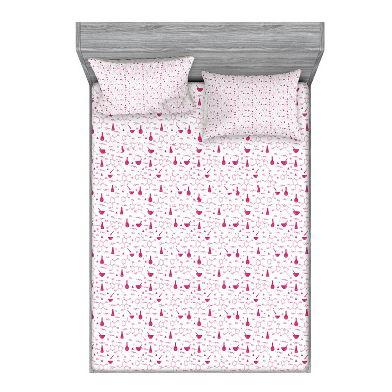 Microfiber Sheet Set, Full Sheet Set with Fitted Sheet