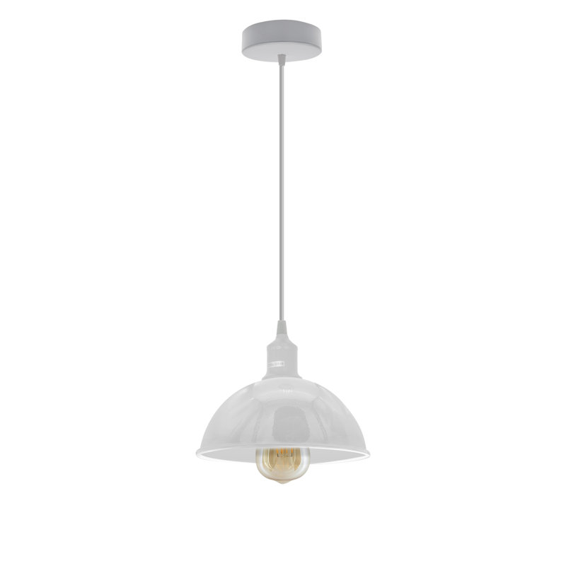 Lawrence 1 - Light Single Pendant, White
