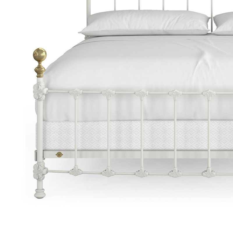 151 Palatial Bed | Complete Standard, Matte White, King