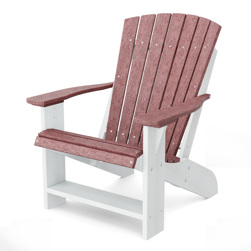 Heritage Adirondack Chair, Cherrywood/White