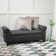 Claxton Upholstered Flip top Storage Bench 50.00” W x 19.50” D x 20.50” H BUTTON TUFTED DIAMOND STITCH