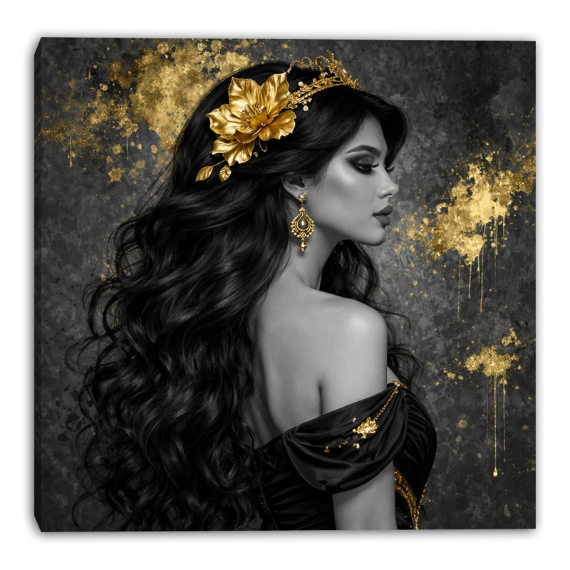 Art mural moderne sur toile Whisper, L 30 po x H 30 po x P 1,5 po