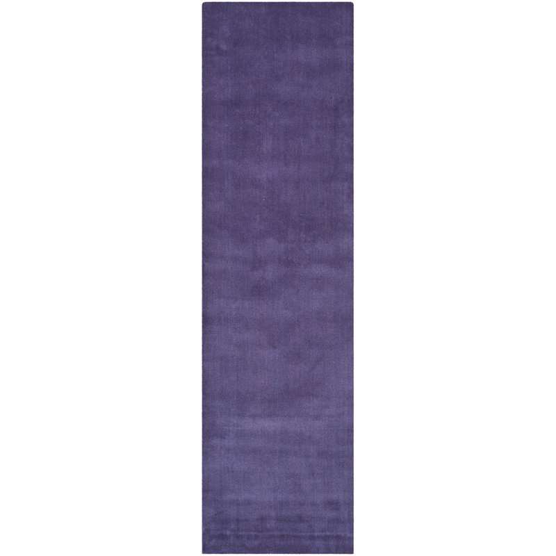 Frann Hand Tufted Wool Solid Color Rug, Runner 2'3" x 12'