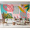 Premium Peel & Stick Wall Mural - Tropical Foliage Abstract
