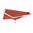 Awntech Key West Patio Retractable Awning with Cassette-10696437-10696453-10768221
