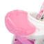 Adorable chaise aux multiples fonctions et teinte rose, siège de qualité lavable