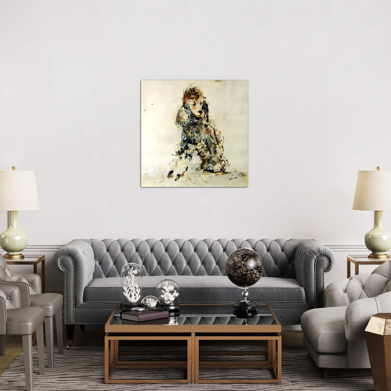 Coco by Julian Spencer - Wrapped Canvas Painting, 66.04 cm H x 66.04 cm W x 3.175 cm D