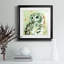 Hibou des bois - peinture encadrée-1118893711-1118893714