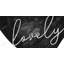 Lovely - 24"x48" Framed canvas