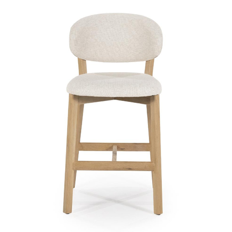 Mikky Barstool, Beige, Natural