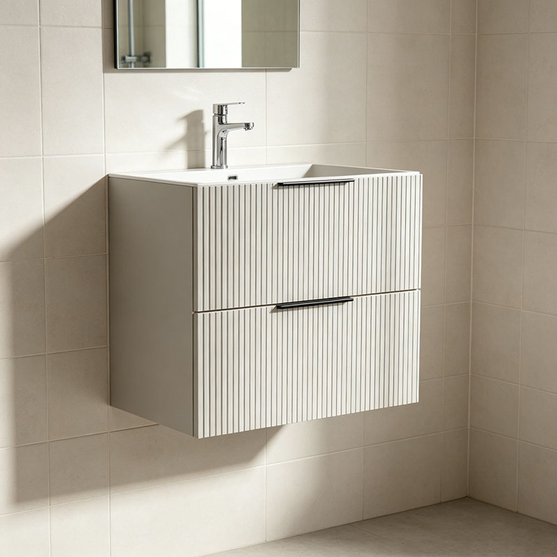 Meuble-lavabo gris 24 po sans lavabo