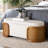 Carmyn Polyester Blend Upholstered Storage Bench