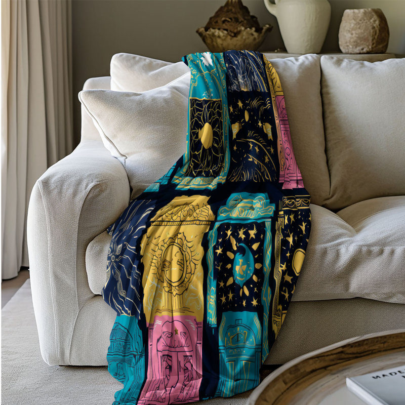 Lunar Magic - 1 Piece Premium Blanket, Twin