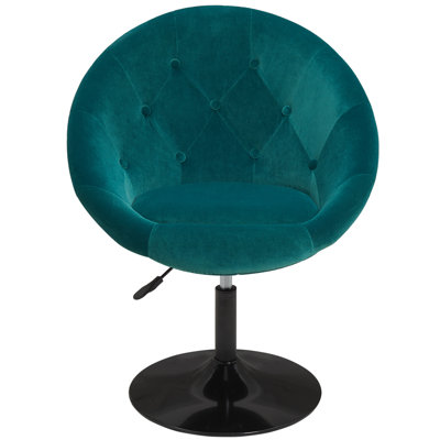 Climax Upholstered Swivel Barrel Chair